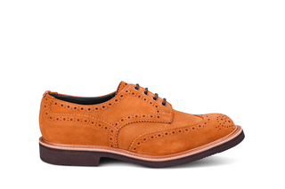 Bourton Country Shoe - Wicker Suede - R E Tricker Ltd