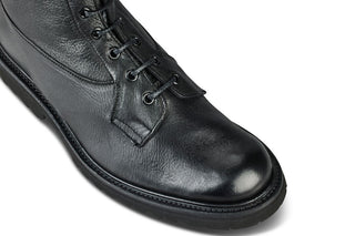 Burford Country Boot - Black Olivvia Deerskin - R E Tricker Ltd