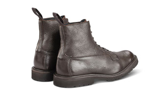 Burford Country Boot - Brown Olivvia Deerskin - R E Tricker Ltd