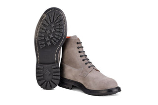 Camilla Derby Boot - Repello Suede - Grey - R E Tricker Ltd