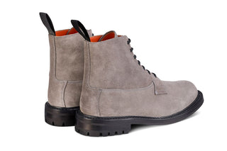 Camilla Derby Boot - Repello Suede - Grey - R E Tricker Ltd