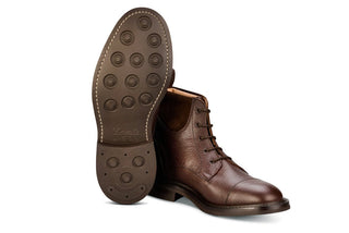 Charles Padded Boot - Brown Olivvia Scotch Grain