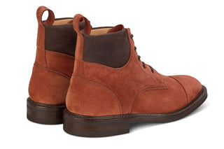 Charles Padded Boot - Cligio (Cherry) Castorino Suede