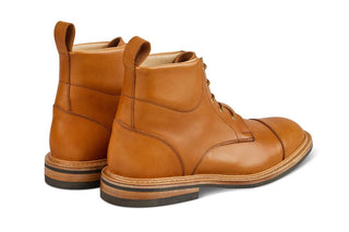 Charles Padded Boot - Gold - R E Tricker Ltd