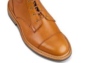 Charles Padded Boot - Gold - R E Tricker Ltd