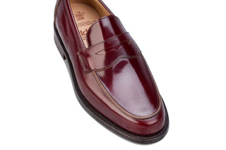 Chicago Penny Loafer - Burgundy Bookbinder - R E Tricker Ltd