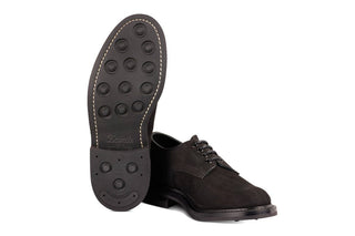 Daniel Tramping Shoe - Black Hydro Nubuck - R E Tricker Ltd