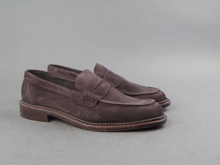 Penny Loafer - Unlined Coffee Suede