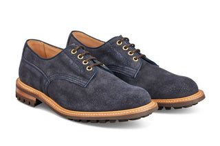 Elthea Tramping Shoe - Navy Nubuck - R E Tricker Ltd