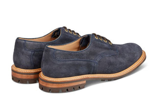 Elthea Tramping Shoe - Navy Nubuck - R E Tricker Ltd