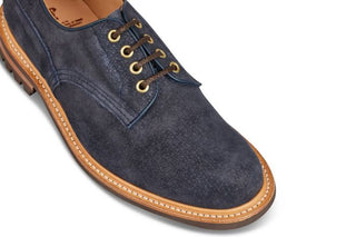 Elthea Tramping Shoe - Navy Nubuck - R E Tricker Ltd