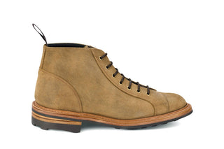 Ethan Monkey Boot - Peanut Reverse Suede
