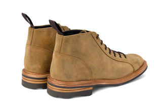 Ethan Monkey Boot - Peanut Reverse Suede