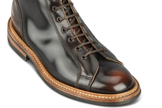 Ethan Monkey Boot - Tan Bookbinder - R E Tricker Ltd