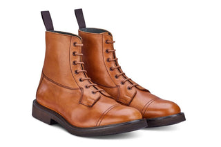 Grassmere Country Boot - Caramel Attitude - R E Tricker Ltd