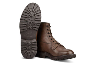 Grassmere Country Boot - Espresso Olivvia Shrunken Grain - R E Tricker Ltd