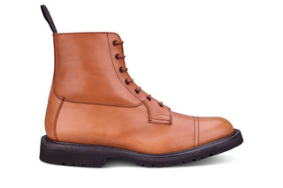 Grassmere Country Boot - Tan Zonta Calf - R E Tricker Ltd