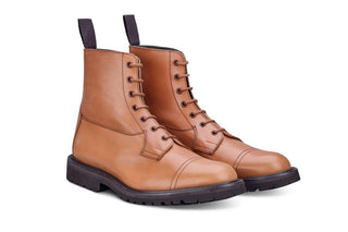 Grassmere Country Boot - Tan Zonta Calf - R E Tricker Ltd