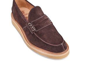 James Penny Loafer - Coffee Castorino - R E Tricker Ltd