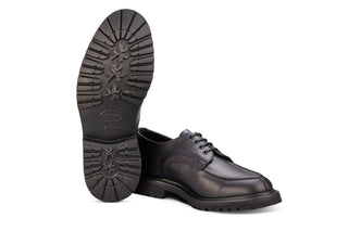 Kilsby Derby Shoe - Black Waxy Hydro