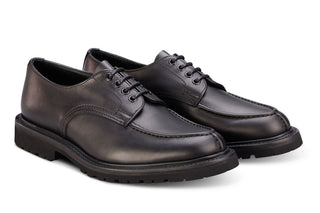 Kilsby Derby Shoe - Black Waxy Hydro