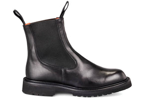Paula Chelsea Boot - Black Ecopel - R E Tricker Ltd