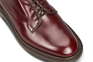 Robert Derby Shoe - Burgundy Bookbinder - R E Tricker Ltd