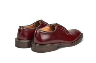 Robert Derby Shoe - Burgundy Bookbinder - R E Tricker Ltd