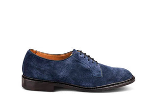 Robert Derby Shoe - Denim Suede