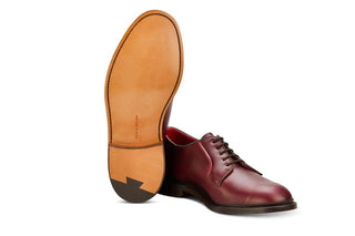 Robert Derby Shoe - Horween Chromexcel Col #8 - R E Tricker Ltd
