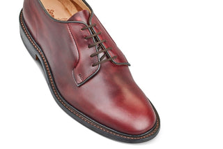 Robert Derby Shoe - Lightweight - Burgundy Cutter - R E Tricker Ltd