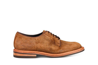 Robert Derby Shoe - Peanut Reverse Suede