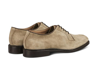 Robert Derby Shoe - Sand Suede