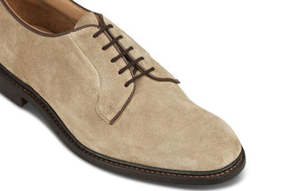 Robert Derby Shoe - Sand Suede