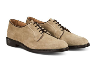 Robert Derby Shoe - Sand Suede