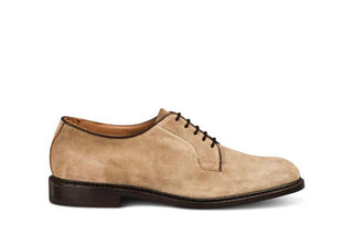 Robert Derby Shoe - Sand Suede