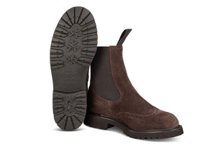 Silvia Country Dealer Boot - Cafe Repello - R E Tricker Ltd