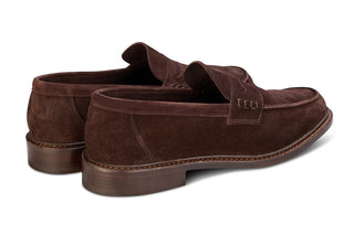 Sonny Penny Loafer - Coffee Castorino - R E Tricker Ltd