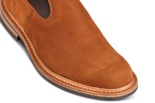 Stephen Chelsea Boot - Whisky Hydro Nubuck - R E Tricker Ltd