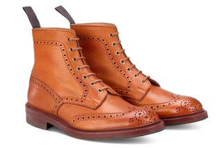 Stow Country Boot - Acorn Muflone - R E Tricker Ltd