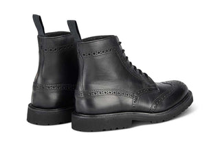 Stow Country Boot - Lightweight - Olivvia Classic Black - R E Tricker Ltd