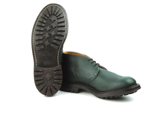 Winston Chukka Boot - Green Olivvia Scotch Grain - R E Tricker Ltd