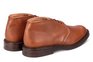 Winston Chukka Boot - Sienna Olivvia Scotch Grain - R E Tricker Ltd