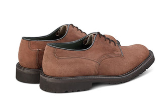 Woodstock Plain Derby Country Shoe - Puce Adriondack - R E Tricker Ltd