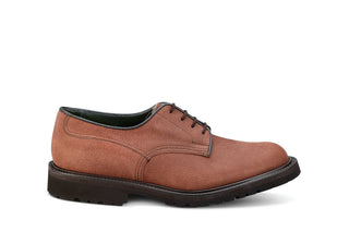 Woodstock Plain Derby Country Shoe - Puce Adriondack - R E Tricker Ltd