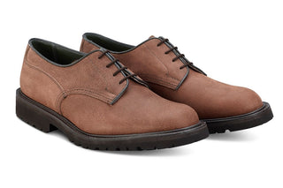 Woodstock Plain Derby Country Shoe - Puce Adriondack - R E Tricker Ltd