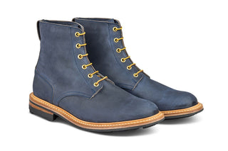 Wychwood Logger Boot - Navy Horween Chamois (Tricker's Exclusive)