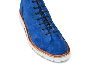 Ethan Monkey Boot - Electric Blue Castorino Suede